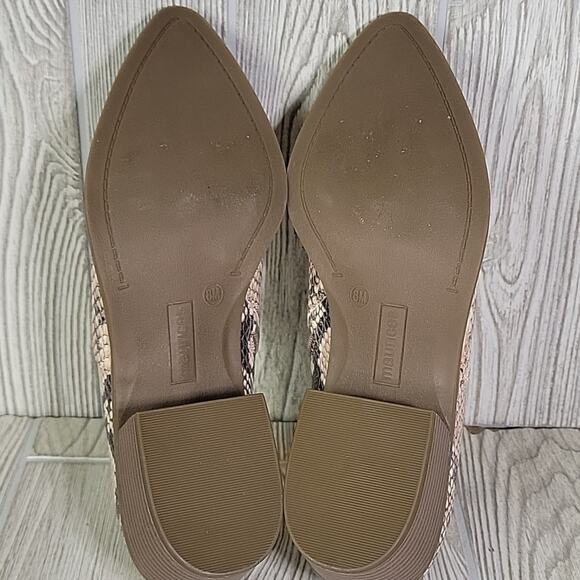 Maurices Amanda Snakeprint Slip On Ankle Boots Womens Size 8 - Picture 8 of 13